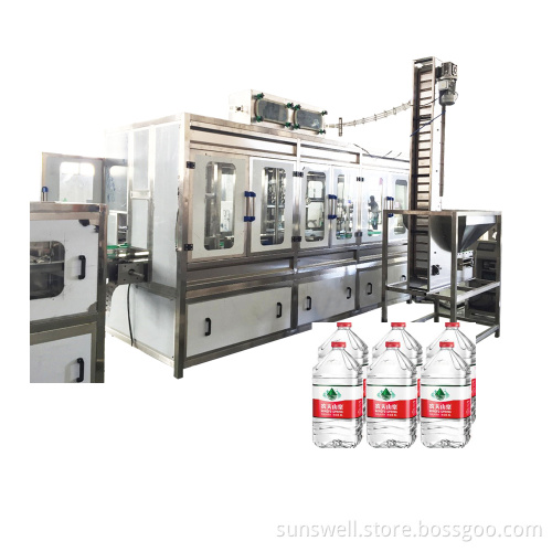 Small Capacity 6L 10L Water Filler Machine